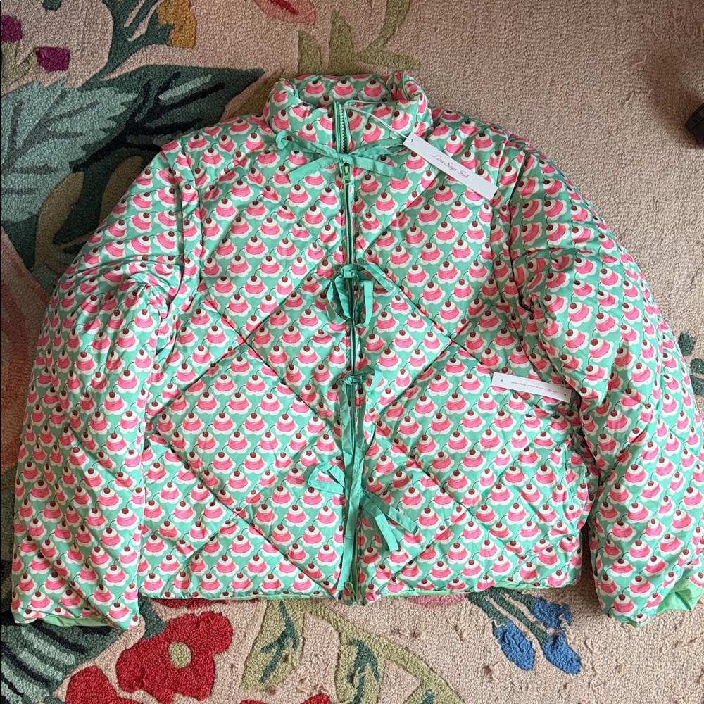 NWT Lisa Says gah lady puffer jacket
